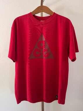 Nike ACG HBR Heavyweight Tee Large University Red